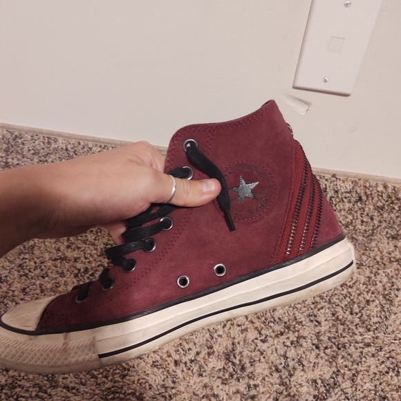 Converse Suede High Tops - Picture 5 of 8